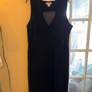 Eddie Bauer Classic Black Maxi Dress